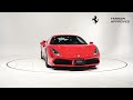 ferrari 488 gtb 2017my 認定中古車 v8エンジン音あり（車体末尾番号：611）