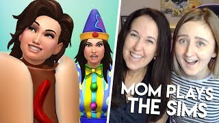 TEACHING MY MOM TO PLAY THE SIMS 4 (Creating Her Simself)