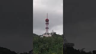 Turyapada Tower dilihat dari Kejauhan