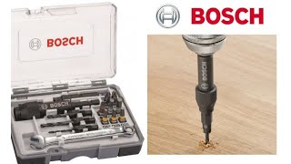 BOSCH ชุดดอกสว่าน และขันสกรู 20ชิ้น