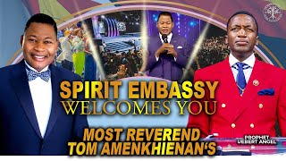 The Most Reverend Tom Amenkhienan Arrives In Zimbabwe | Prophet Uebert Angel