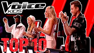 Top 10 Best And Most Exiting THE VOICE KIDS Auditions | Voice Kids | Season 4