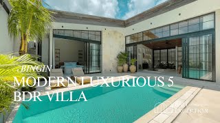 BALI - discover this modern luxurious 5 bdr villa in Bingin