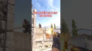 CS2 POV 1vs3 Clutch inferno map - Face it 1200 elo #cs2 #highlights #pov #clutch