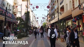 [4K] Izmir Kemalpaşa Walking Tour, 21 September | Turkey 2021