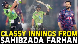 Sahibzada Farhan Classy Innings | Lahore Qalandars vs Islamabad United | Match 1 | HBL PSL 9 | M2A1A