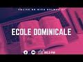 en direct ecole dominicale Église de dieu delmas 17 dimanche 10 novembre 2024