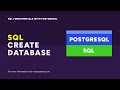 Creating and Managing Databases with SQL | SQL Fundamentals with PostgreSQL