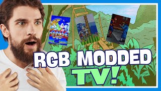 RGB Modded CRT - RCA E13320