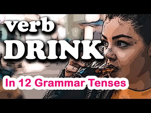 How do you write the verb drink in the form of I?