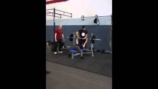 135 lbs Bench at 136lb BW