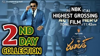 Ruler 2nd Day Collections,Ruler Second Collection,Balakrishna Ruler Box Office Collection,NBK Ruler