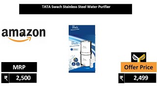 TATA Swach Stainless Steel Water Purifier