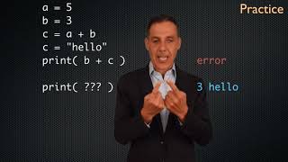 Variables, data types, expressions, operators: practice