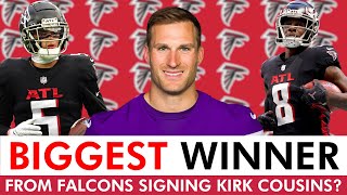 BIGGEST Winner From Falcons Signing Kirk Cousins: Drake London, Kyle Pitts Or Bi