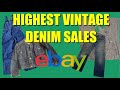 HEAT CHECK: Highest Selling Vintage Denim Sales On Ebay ep. 35