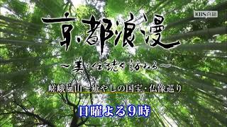 【番宣】KBS京都テレビ「京都浪漫」｜第10回　嵯峨嵐山～癒やしの国宝・仏像巡り