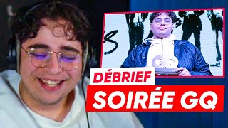 DEBRIEF DE LA SOIRÉE HOMME DE L'ANNÉE GQ (Rencontre avec Hamza, SCH, Lena Situations...)