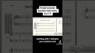 Finale tutorial: speedy note entry (part 1)