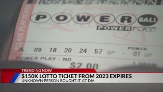 A $150K lotto ticket bought at the Denver airport just expired