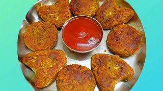 # रात्रीच्या शिल्लक रोटी / पोळी कटलेट # leftover roti chapati cutlet स्वादिष्ट आणि कुरकुरीत कटलेट