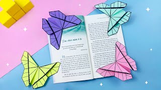 🦋🦋 Butterfly Paper Bookmark / How do you make a Paper Butterfly Bookmark / Corner Bookmark Origami