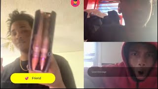 Trolling on the monkey app gone wrong 😂