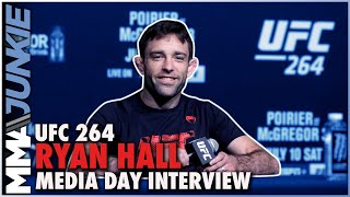 Ryan Hall admits layoffs 'frustrating,' wants activity | UFC 264 media day