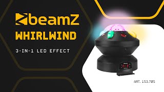 beamZ Whirlwind 3-in-1 LED Effect DMX - 153.705