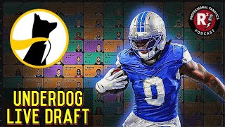 LIVE Underdog Fantasy Drafts | 2026 Fantasy Football
