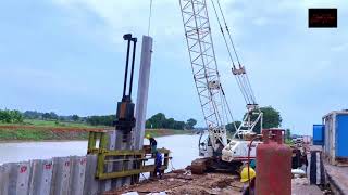 Pemancangan CCSP W325 1000 9 (timelapse)