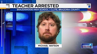 Brazoria County teacher arrested by federal authorities, charged for crimes involving child porn