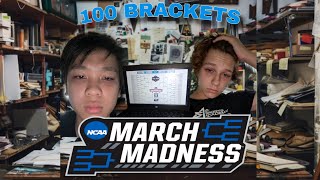 We Made 100+ March Madness Brackets!