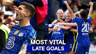 Our Most Vital Last-Minute Goals This Season | Ft. Pulisic, Harder, Havertz & More!