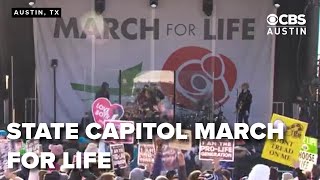 Over 4,000 march to State Capitol in Pro-Life Rally