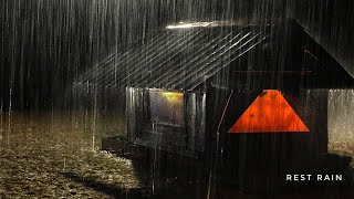 Rainy Evening Bliss: Relaxing Rain Sounds for Stress Relief and Meditation