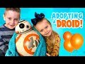 We're Adopting BB-8! Star Wars Hero Droid BB-8 by SpinMaster!