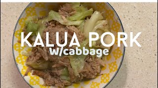 Kalua pig and cabbage - @pineappletophawaii