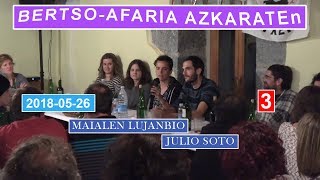 'Bertso-afaria Azkaraten' (3) (Lujanbio-Soto, 2018-05-26) (50'10'')