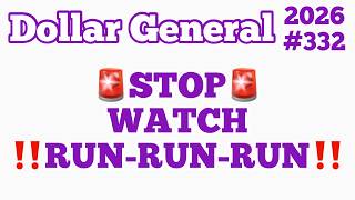 2026#332🏃‍♂️🏃🏿‍♀️💨Dollar General Couponing😱STOP‼️WATCH‼️RUN-RUN-RUN‼️MUST WATCH👀👀