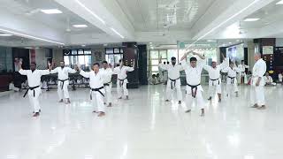 Hangetsu: performed by the local instructors with my count count: Mumbai India 2024