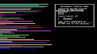 QBX - SORTDEMO.BAS