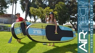 ISLE 7'6 Kids Inflatable Stand Up Paddle Board Review