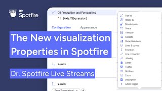 The New visualization Properties in Spotfire