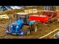 RC tractor and truck pulling! John Deere, Case, Claas & Co in  ACTION!