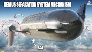 SpaceX Genius New Stage Separation System Mechanism is totally unlike any others!
