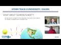 stormtrack 8 university day 23 colors in the atmosphere