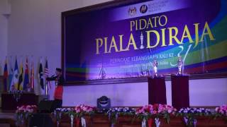 NAIB JOHAN Pidato Piala Diraja Peringkat Kebangsaan (SM) 2015