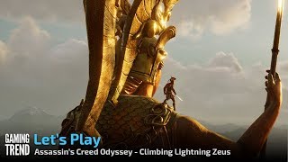 Assassin's Creed Odyssey - Climbing Lightning Zeus - PC 4K - [Gaming Trend]