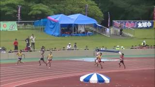 20160515_県中学ジュニア陸上_共通男子200m 予選_4組